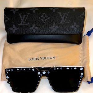 Brand new Louis Vuitton x Yayoi Kusama 1.1 Millionaires Painted Dots Sunglasses